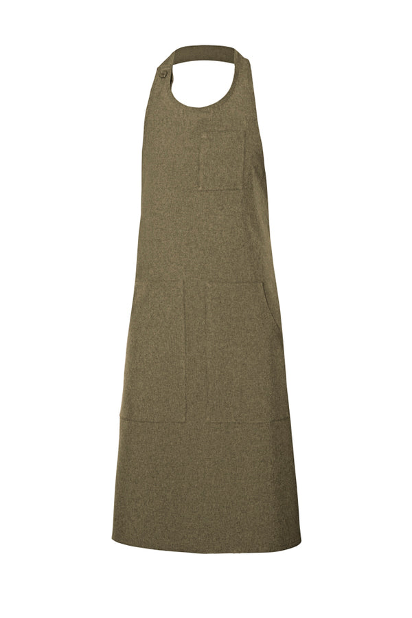 POLYESTER APRON WITH BIB