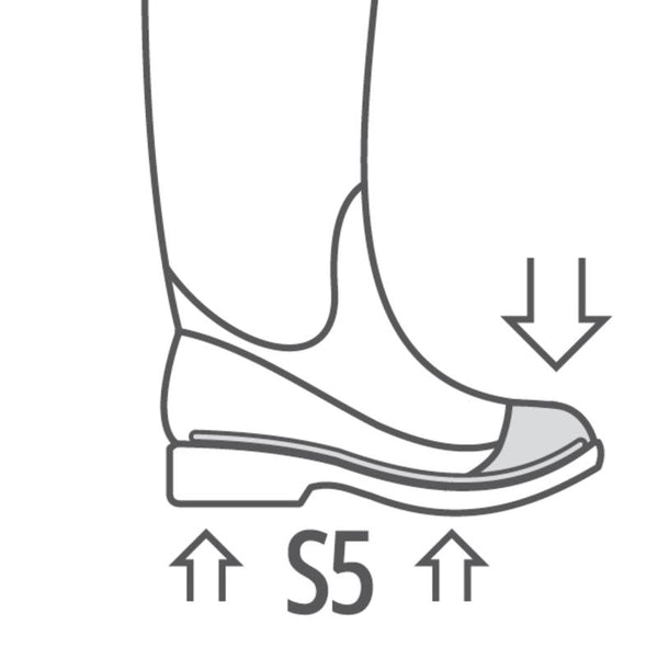 BOTTE DE SÉCURITÉ EN PVC - S5 SRC