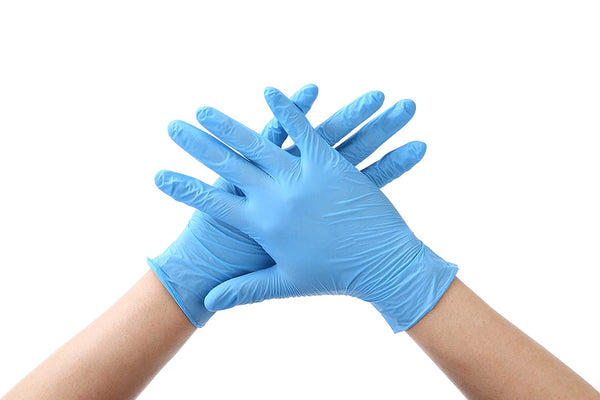 Nitrile &amp; Vinyl Gloves - Hongray - Size L - Box Of 100 Gloves