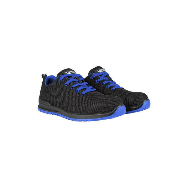 CHAUS BASSE S1P ESD SRC COMPOS - Noire / Bleu Ciel