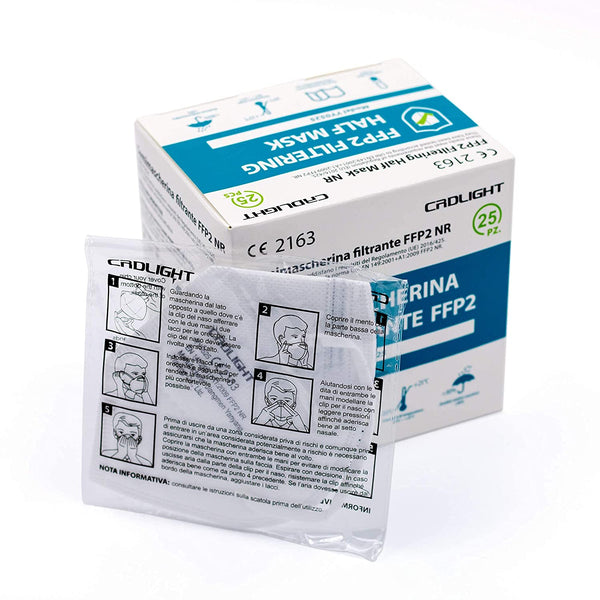 FFP2 beschermend masker - CDRLIGHT - Doos van 25