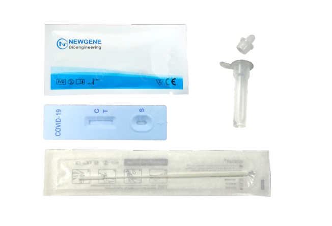 Autotest Antigénique Rapide Sars-cov-2 Covid-19 - NEWGENE - La Boîte De 25 - Individuel