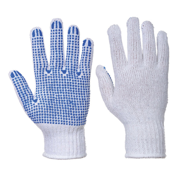 Classic Knitted Glove PVC Dimples