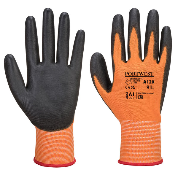 PU coated glove