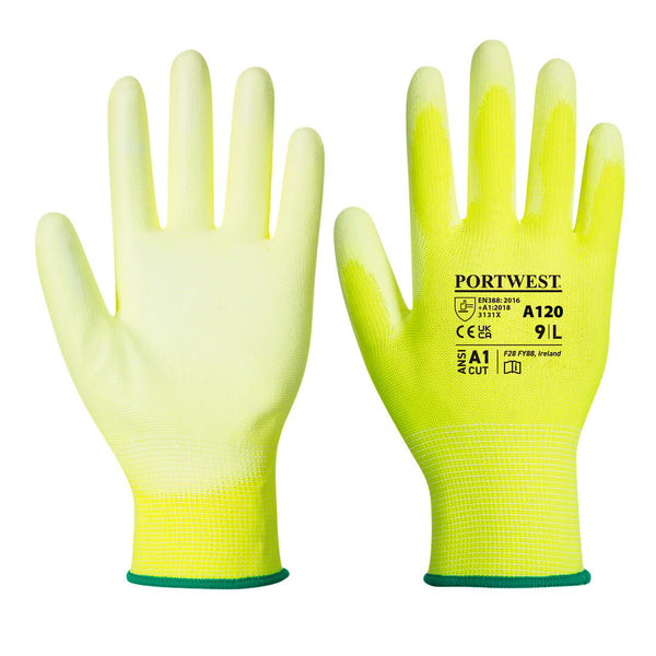 PU coated glove