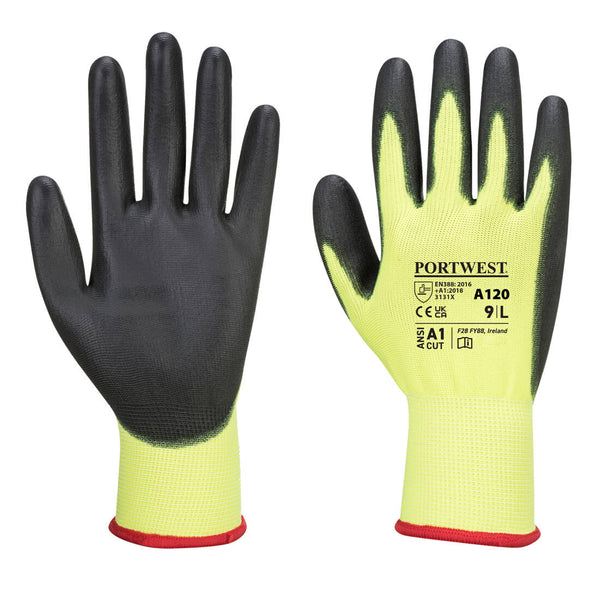 PU coated glove