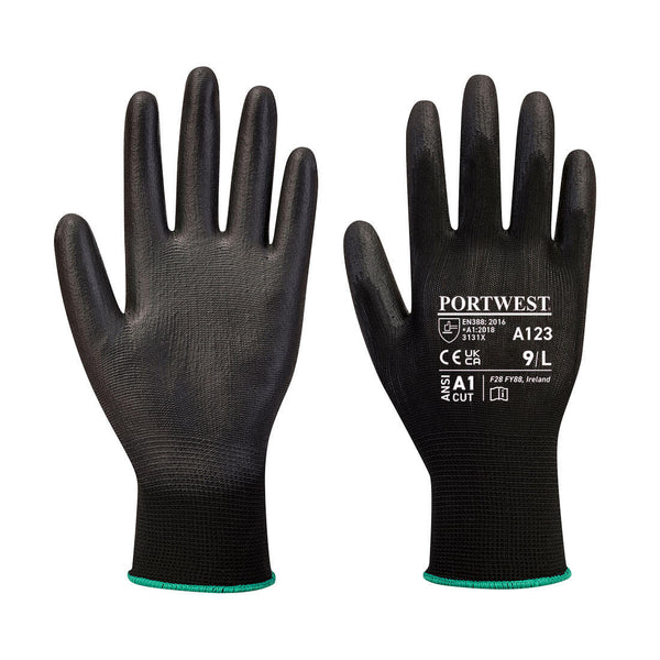 Latex-free PU coated glove - Full box (144)