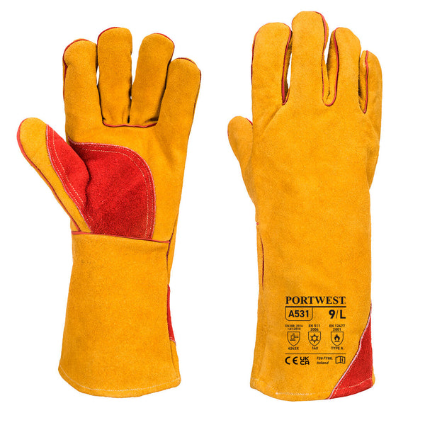 Winter welding glove