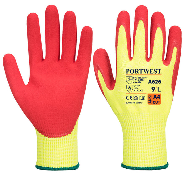 Vis-Tex HR anti-cut glove - Nitrile