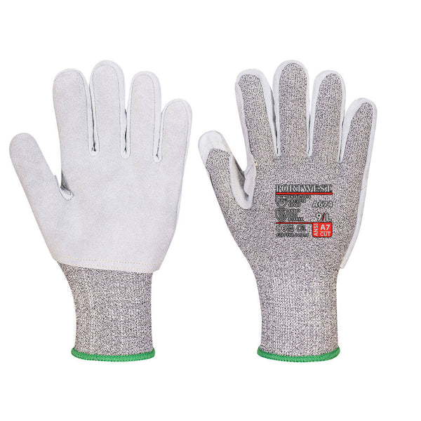 AHR13 leather anti-cut glove