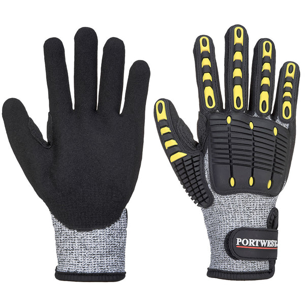 Cut and impact resistant glove