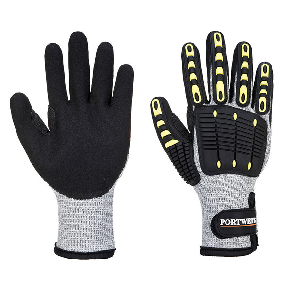 Cut-resistant thermal anti-impact glove