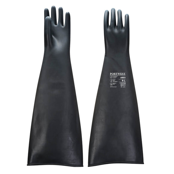 Zware Latex Handschoen 60 cm