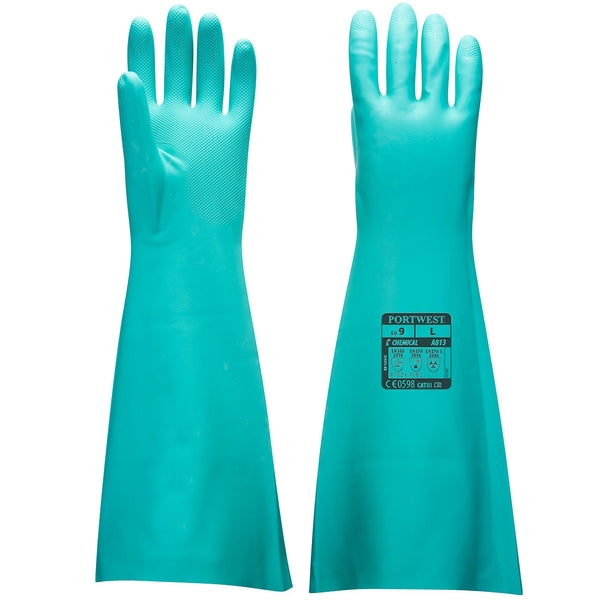 Extra-Long Nitrile Glove