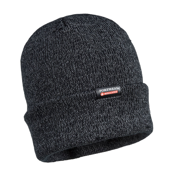 Reflective knit hat, Insulatex lined