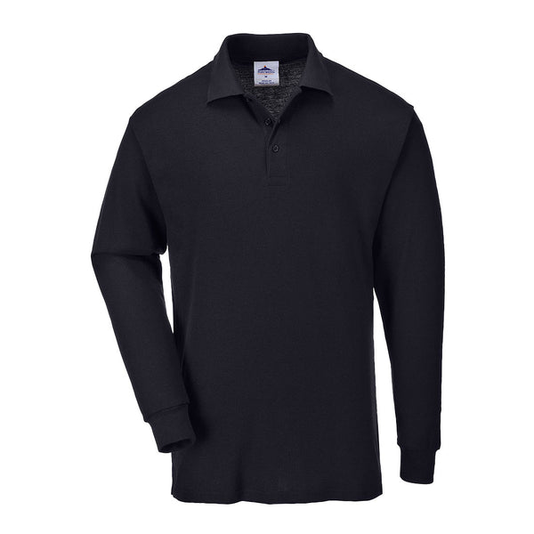 Poloshirt met lange mouwen