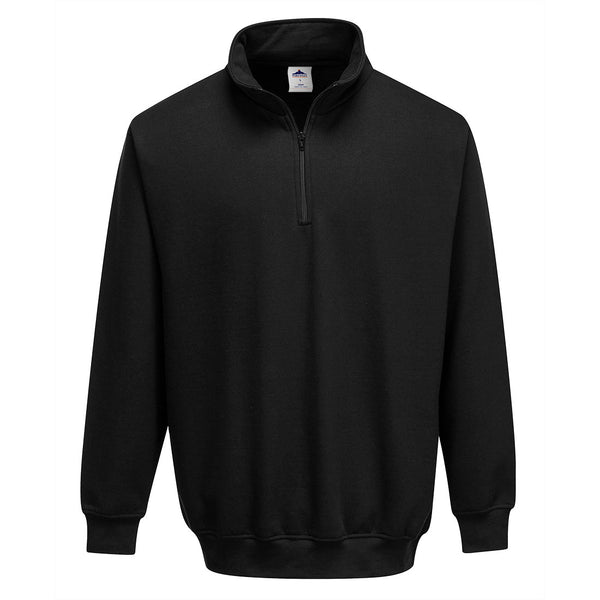 Sorrento Zipped Collar Sweatshirt