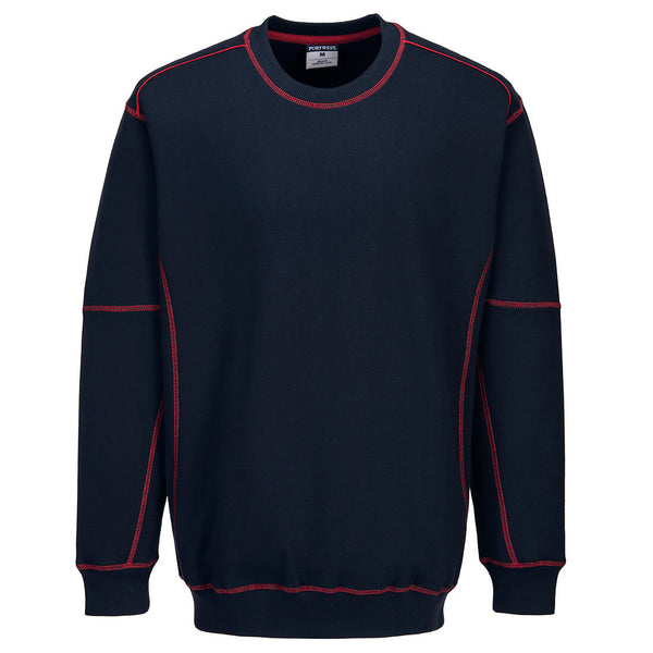 Essentieel tweekleurig sweatshirt