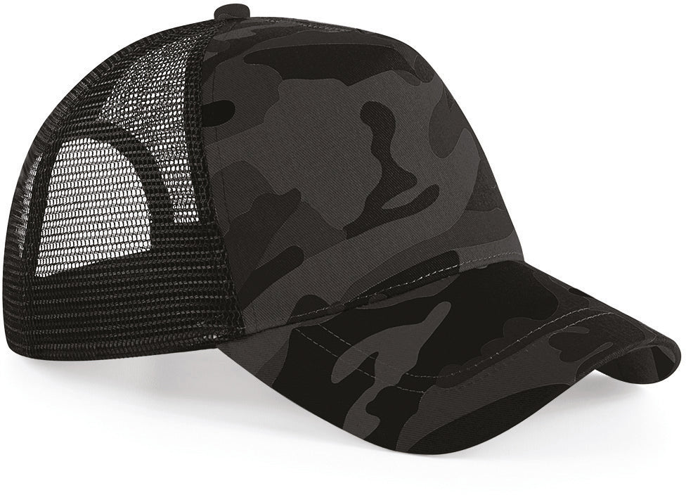 Camo Snapback Cap