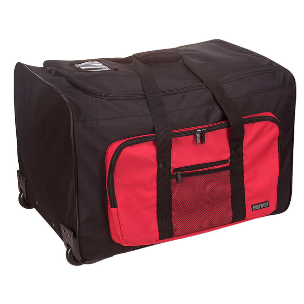 Multi-pocket wheeled bag