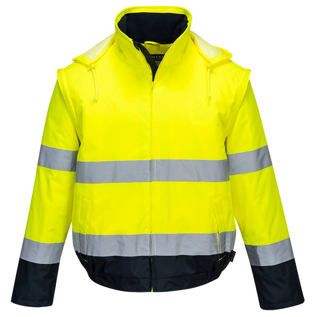 2-in-1 HV fleece-lined jacket