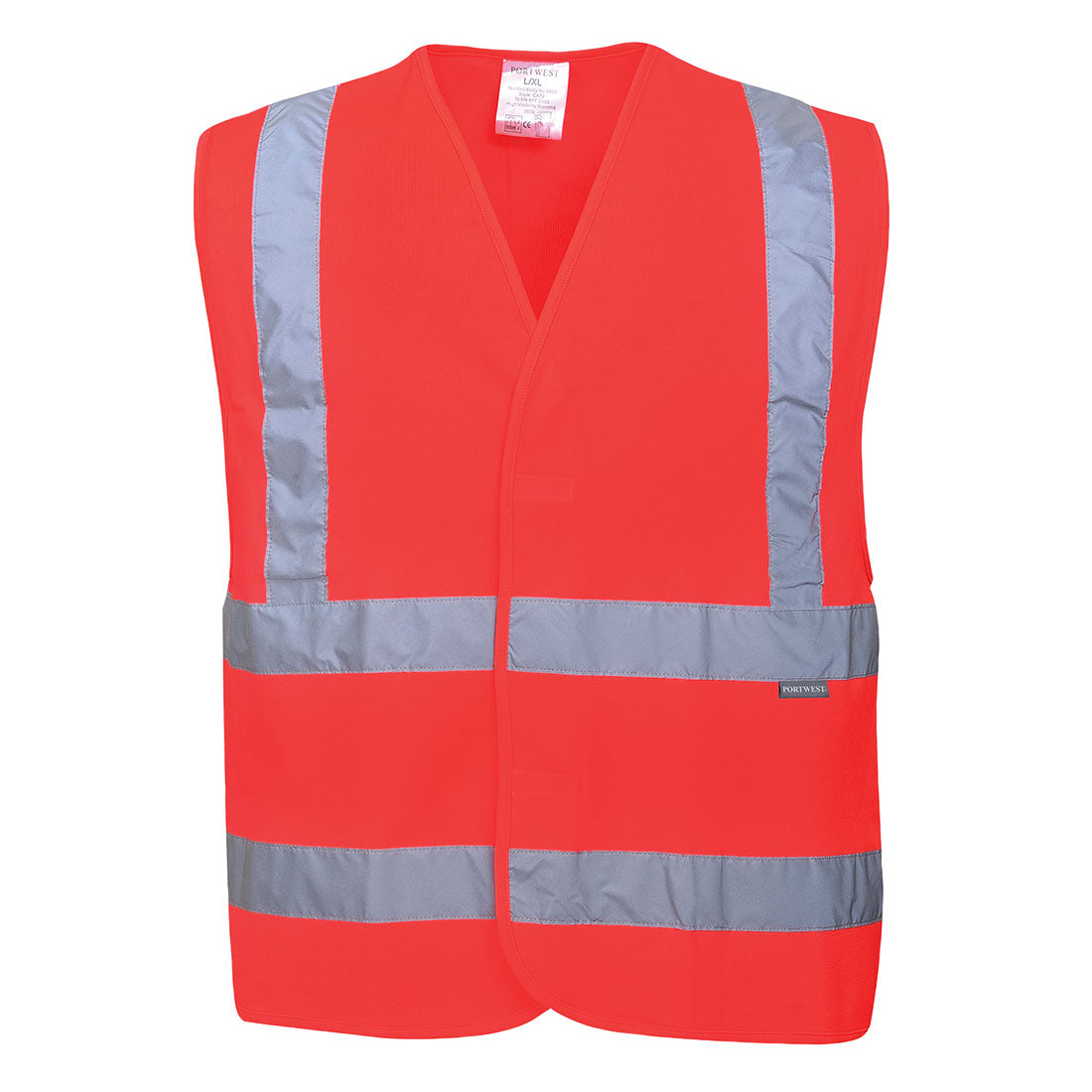 Gilet Hi-Vis Baudrier & Double Ceinture