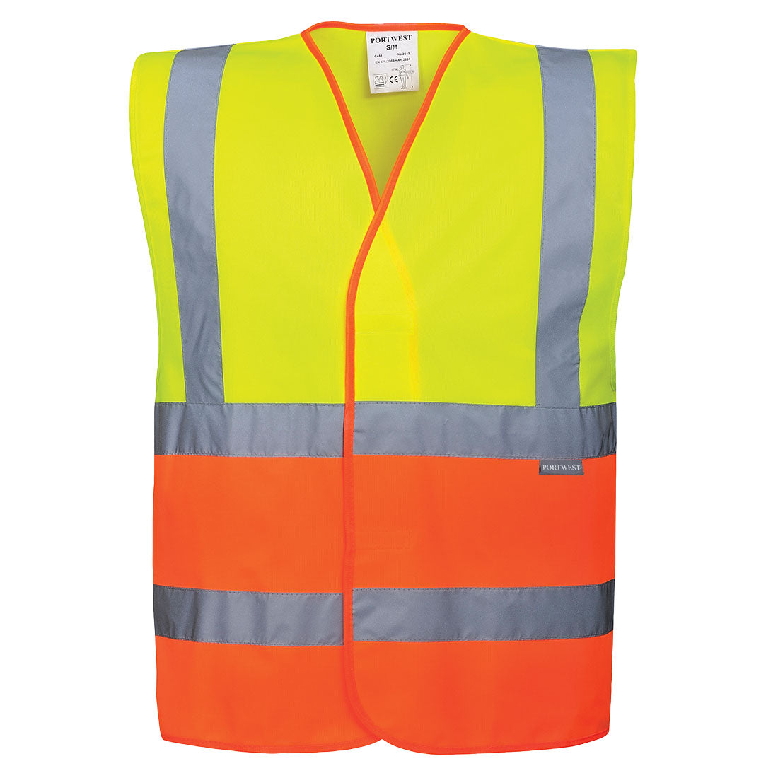 Gilet HV bicolore