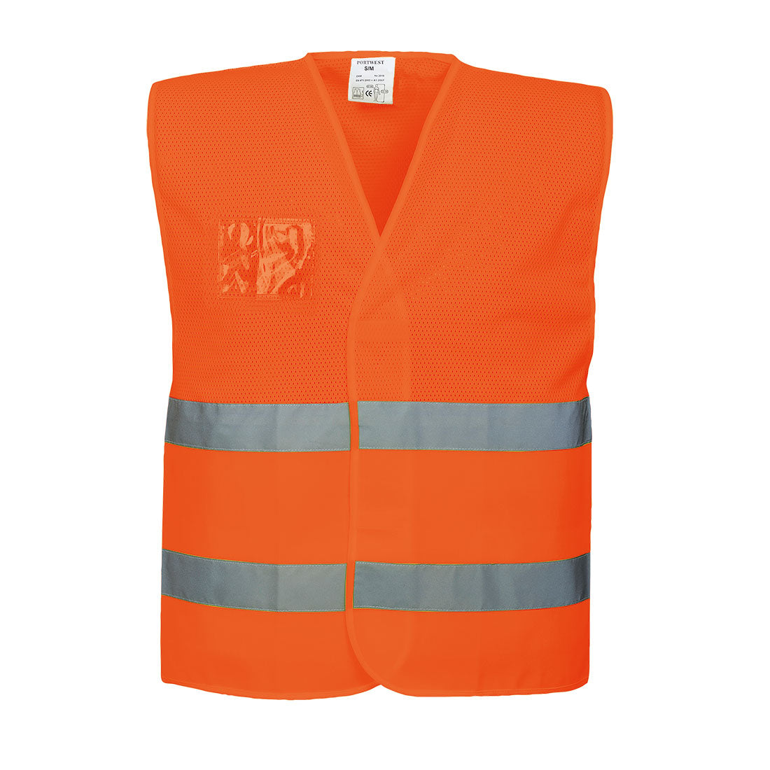 Semi-mesh HV vest