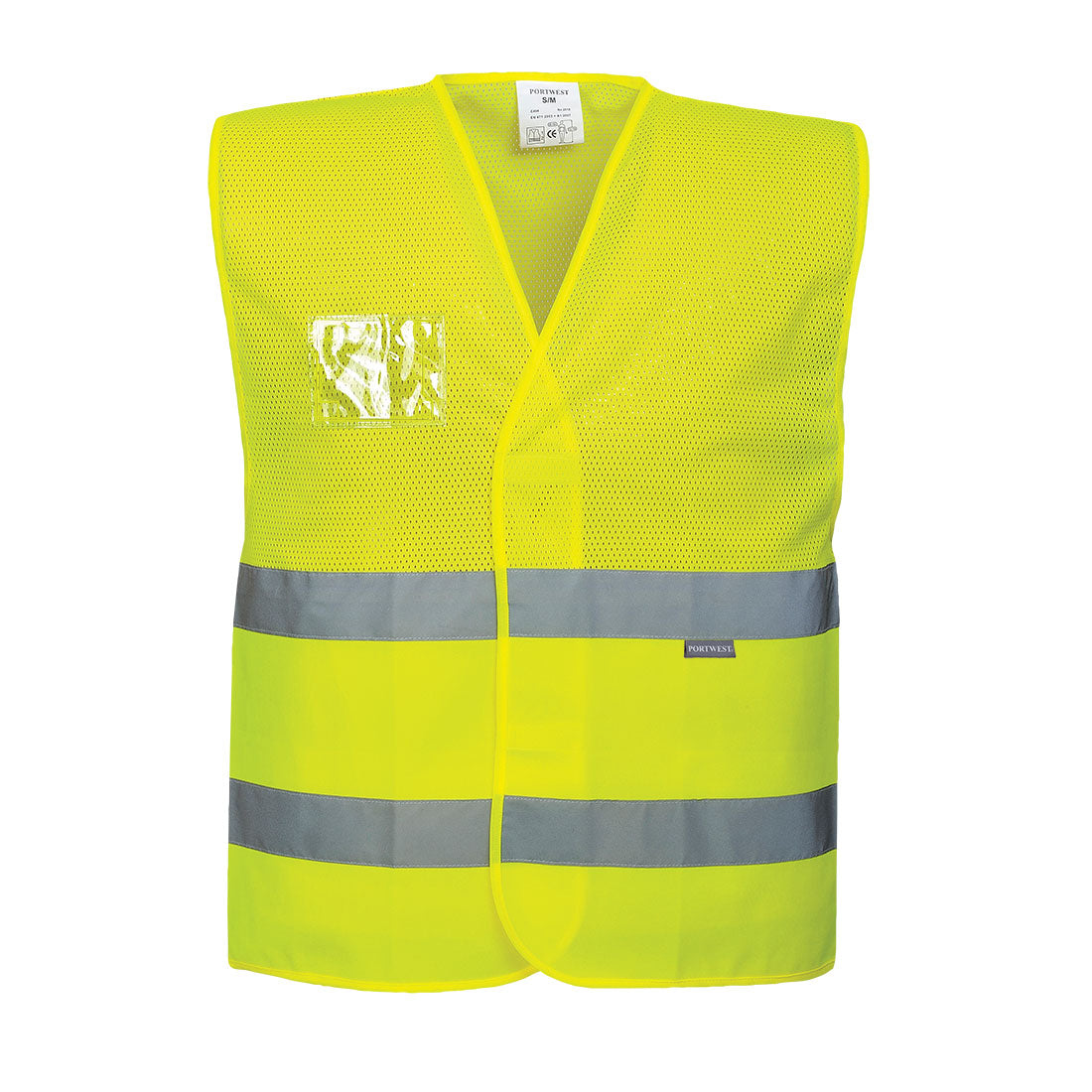 Semi-mesh HV vest