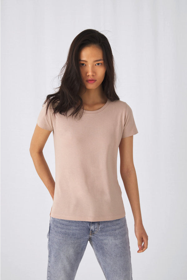 Women's Organic Inspire round neck T-shirt