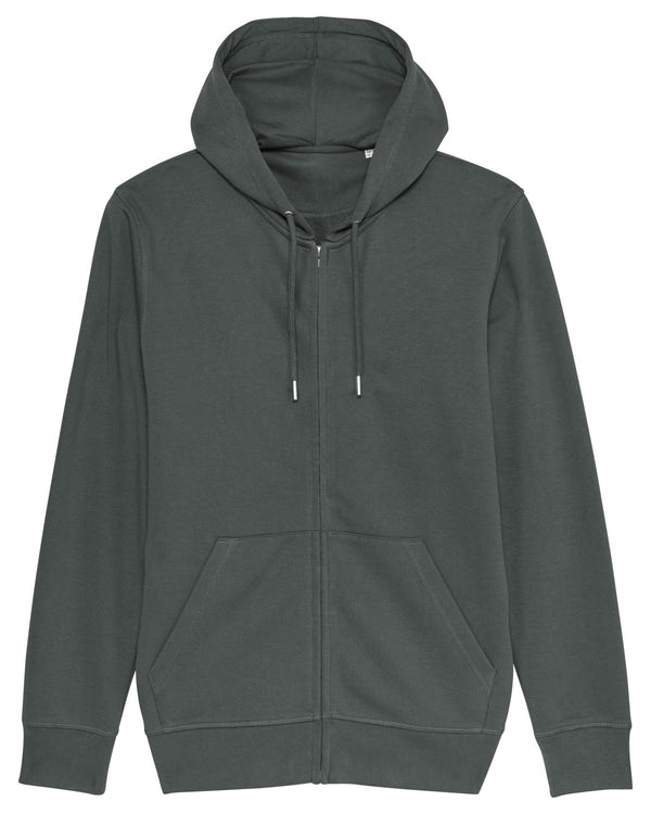 The unisex hooded zipped sweatshirt - Connector