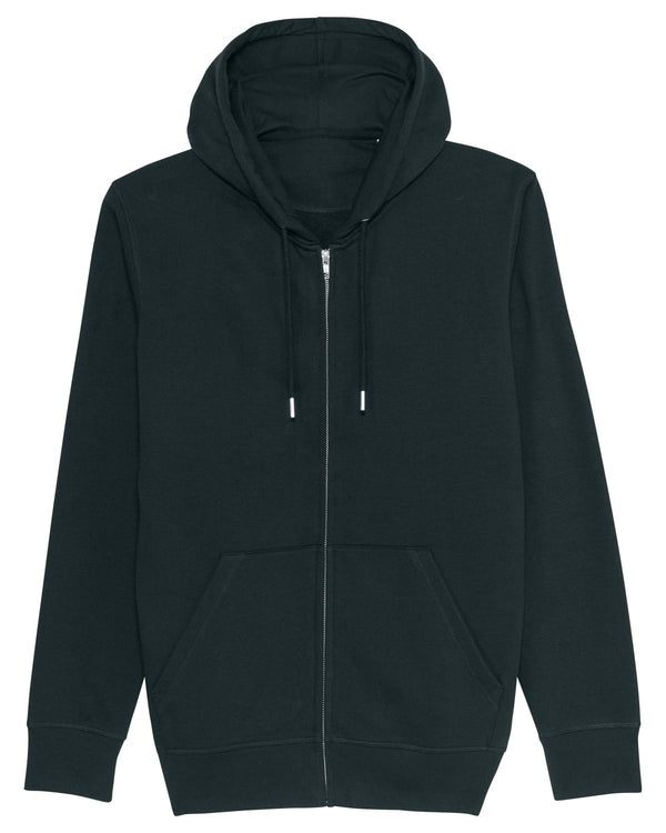 The unisex hooded zipped sweatshirt - Connector