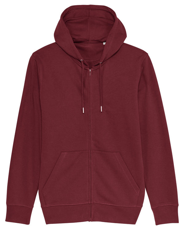 The unisex hooded zipped sweatshirt - Connector
