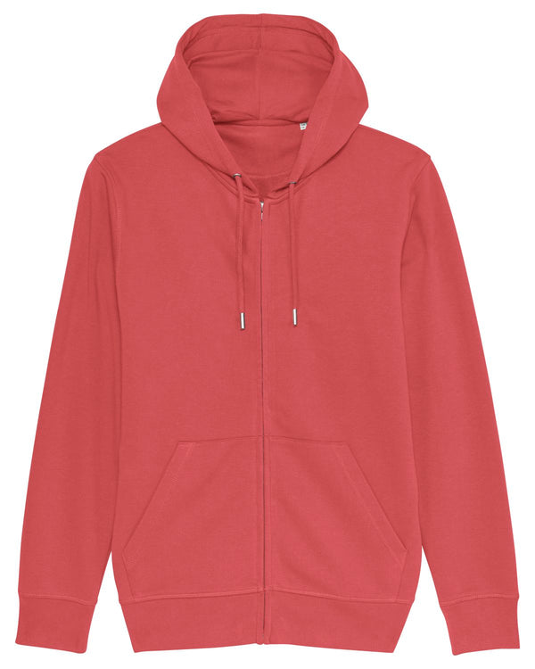 The unisex hooded zipped sweatshirt - Connector