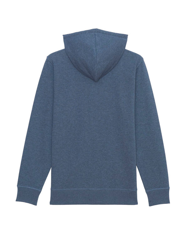 The unisex hooded zipped sweatshirt - Connector