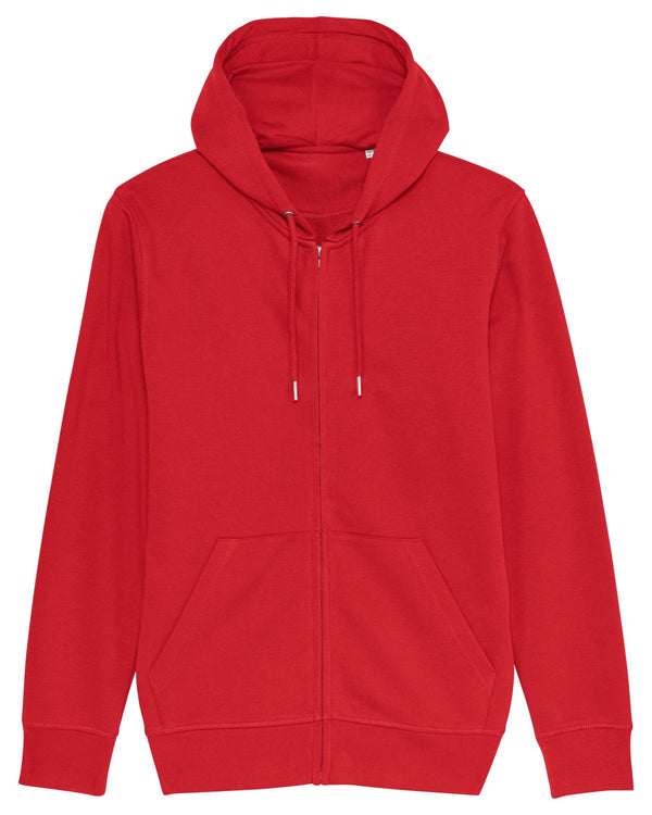 The unisex hooded zipped sweatshirt - Connector