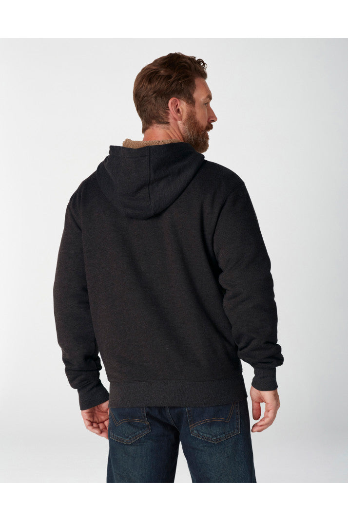 Sweat-shirt SHERPA à capuche homme (TW457)