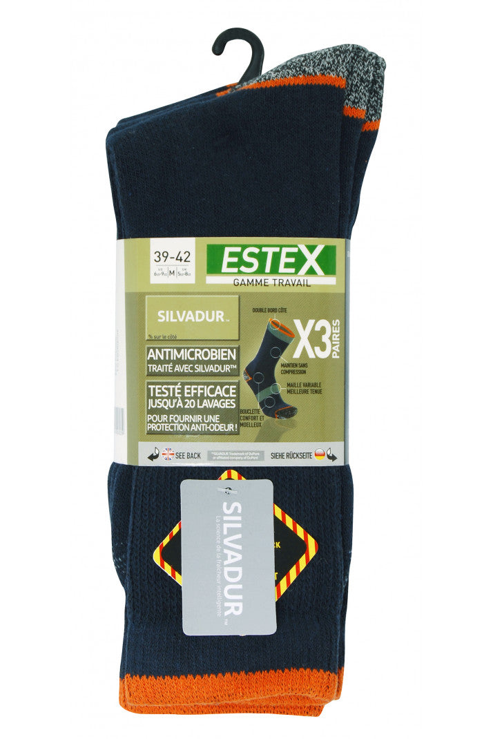 Lot de 3 paires de chaussettes NO COMPRIM
