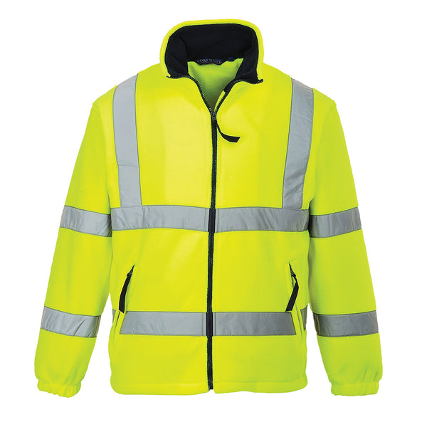 Mesh Lined HiVis Fleece