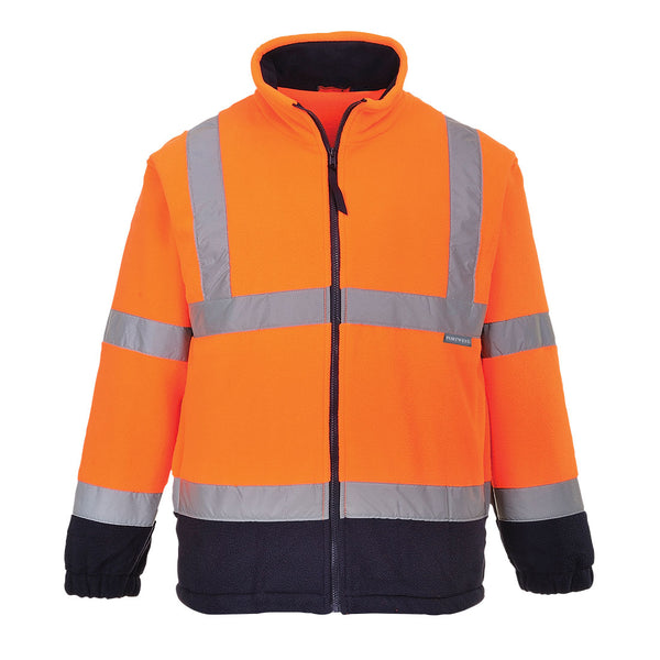 Tweekleurige HiVis-fleece