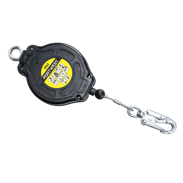 Cable self-retracting fall arrester