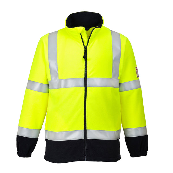 Hi-Vis Fleece Flame Resistant and Antistatic