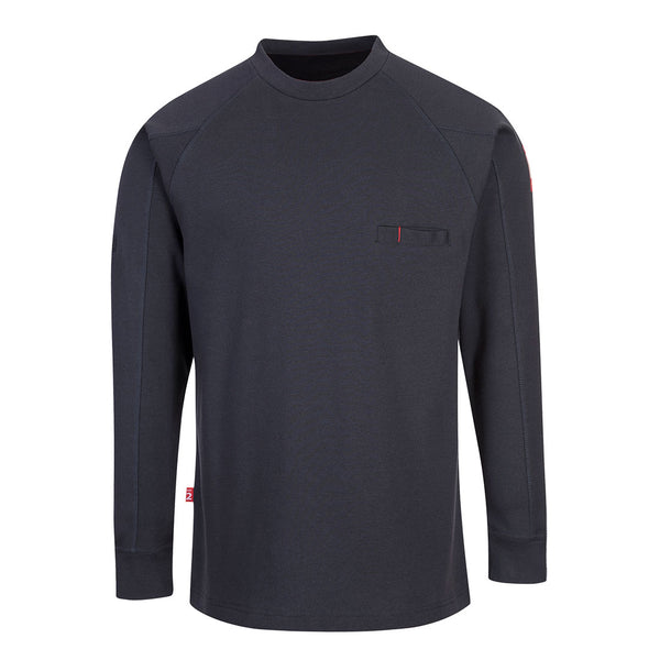 FR antistatisch sweatshirt met ronde hals