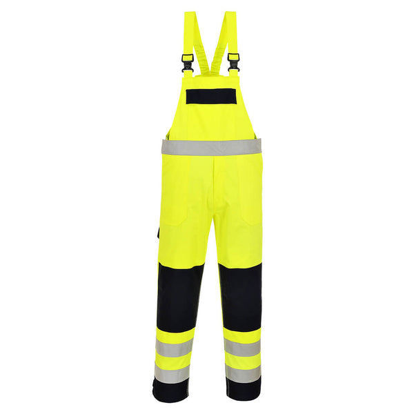 Hivis multi-risk overall met slabbetje