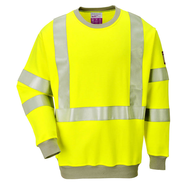 Hi-Vis antistatisch FR-sweatshirt