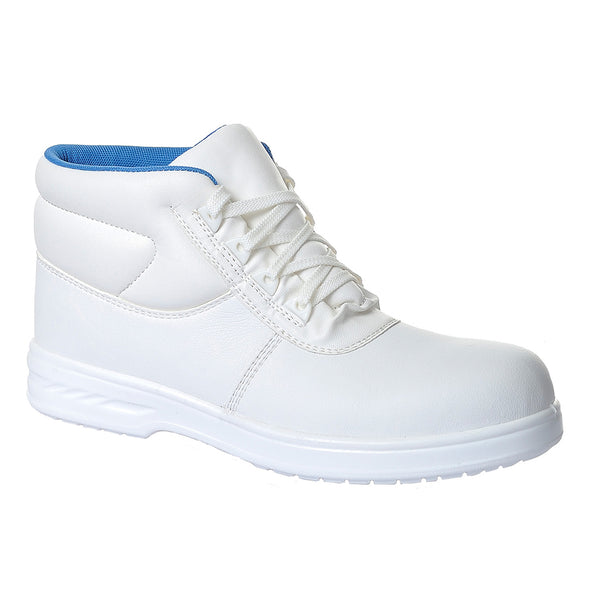 Albus white lace-up boot S2