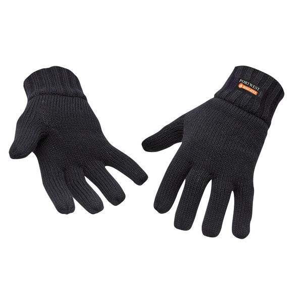 Insulatex lined knit glove