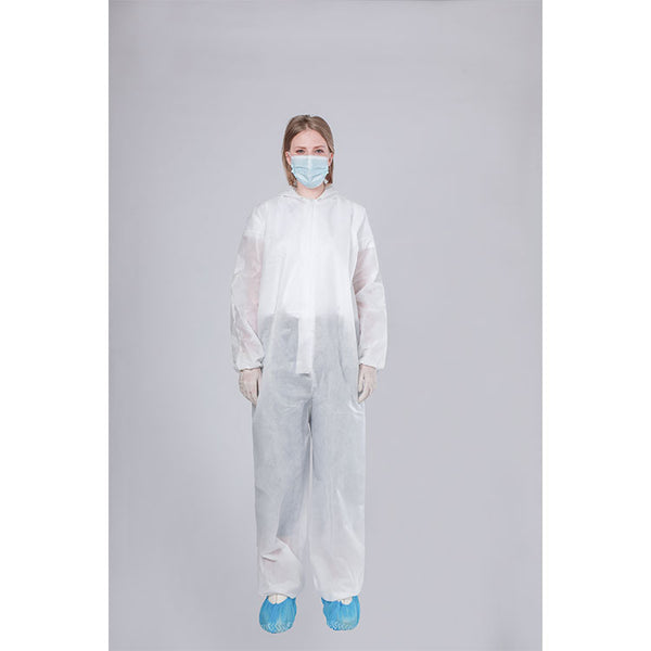 Single-use disposable full protective suit - Size L