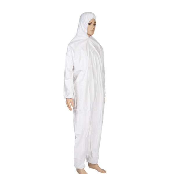 Full protective suit with hood - Disposable use