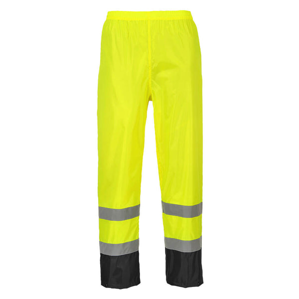 Pantalon de pluie Hi-Vis bicolore